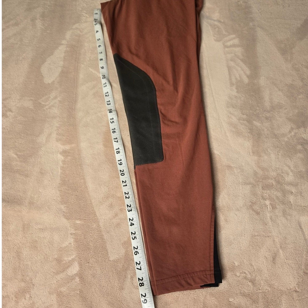 Kerrits Riding Breeches Women Size L Terracotta Pants - Picture 6 of 11